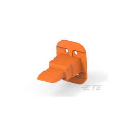 TE Connectivity W4S-ZZ Wedge Lock 4P Unshrouded Plug Orange