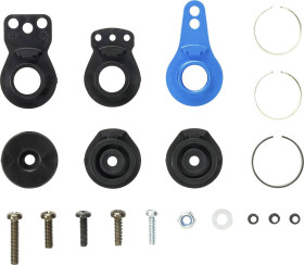 Tamiya 54799 Część do tuningowania Zestaw wysokoborotowego serwa TT-02 z aluminiowy klaksonem