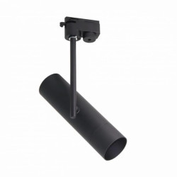 Reflektorek regulowany jednofazowy LISA kolor czarny tuba, źródło 1*GU10 - TLS004-BK Zuma Line