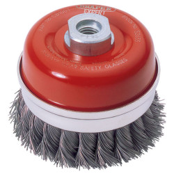 Draper Expert 52633 100mm x M14 Twist Knot Wire Cup Brush