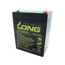 Long WP2.9-12 VRLA Lead-Acid Battery 12V 2.9Ah AGM 79x107x56mm
