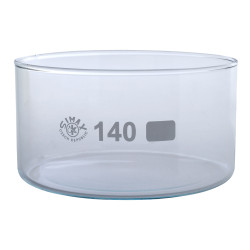 Simax Glass Crystallising Dish with Flat Bottom No Spout 900ml &#xD8;140mm Pack of 10