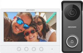 Zestaw wideodomofonowy 1-rodzinny 2-żyłowy DS-KIS213