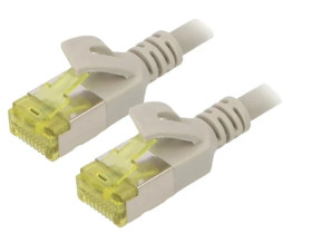 DK-1624-A-070S Patch cord U/FTP 6a linka Cu LSZH szary 7m 28AWG