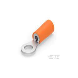 TE Connectivity 152883 PIDG Ring Terminal 18-16 AWG No8 Orange