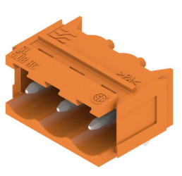 Wtyk PCB 3-pinowe raster: 5.08mm -rzędowe Weidmüller Przewlekany 18.0A 400.0 V.
