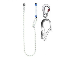 Amortyzator z linką regulowaną LB100 i zatrzaśnikami AZ003 i AZ023 - 2 m