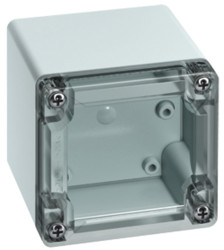 Obudowa Poliwęglan szerokość zew. 85 mm długość zew. 84 mm wys. zew. 82 mm Günther Spelsberg IP67 Szary