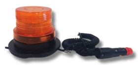 Lampa ostrzegawcza pomarańczowa, błyskowa, zasilanie 12-24Vdc, 40 LED