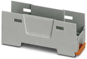 Housing lower part, ABS/PC, (W x H x D) 22.6 x 75 x 30.3 mm, light gray, for enclosure, 1071148