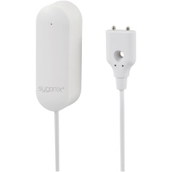 Sygonix SY-6515318 wireless water leak detector app-controlled battery-powered