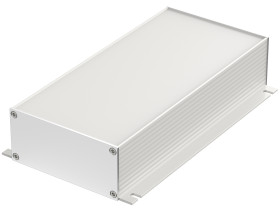 Obudowa Aluminium szerokość zew. 105 mm długość zew. 220 mm wys. zew. 48 mm Bopla IP40 Aluminium (anodyzowane)