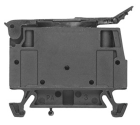 Złączka szynowa bezpiecznikowa Weidmuller poziomy: Pojedynczy 22 → 10AWGŚruba W raster: 9.1mm 6.3A 150 V AC/DC