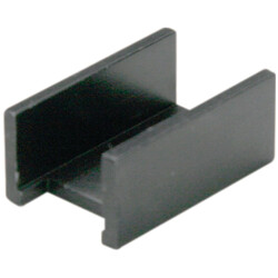 Extruded heatsink, (L x W x H) 25 x 16 x 11 mm, 18 K/W, black anodized, SK 431 25 SA 3