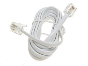 Kabel telefoniczny 2m BIAŁY
