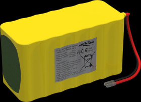 2447-0121 Lithium-ion rechargeable battery pack, 25.2 V, 2600 mAh, 7S3P