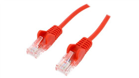 U/Utp6-Cca-150Rd Patch Cord U/Utp 6 Linka Cca Pvc Czerwony 15M 24Awg