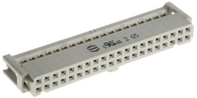 Złącze IDC 40-pinowe 2-rzędowe Żeńskie raster: 2.54 mm Kabel HARTING