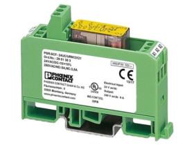 Moduł przekaźnik bezpieczeństwa, 24VAC, 24VDC, Input: 1, -20÷50C PSR-SCF- 24UC/URM/2X21