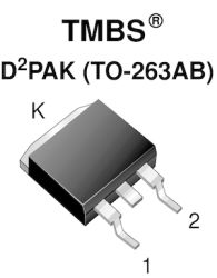 VB40100C Dual High-Voltage Trench MOS Barrier Schottky Rectifier Ultra Low VF = 0.38 V at IF = 5 A