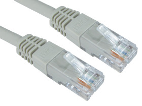 Kabel Ethernet Cat6 długość 0.2m Z zakończeniem RS PRO PVC l. żył: 8 średnica 5.5mm
