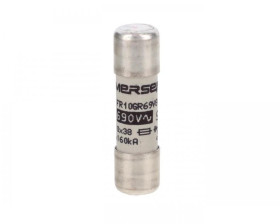 Wkładka bezpiecznikowa ultraszybka pełnozakresowa cylindryczna gR 690VAC 10x38 8A Z1014575