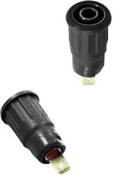 Gniazdo montażowe MultiContact SEB4-F, czarne