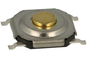 Mikroprzycisk; 5,2x5,2mm; 1,5mm; TS6611-1,5; powierzchniowy (SMD); 4 piny; 0,2mm; OFF-(ON); 50mA; 12V DC; 180gf; KLS; RoHS