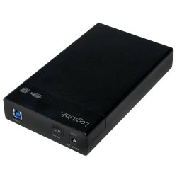 Logilink Ua0276 Hard Disk Casing 3.5&quot; Hdd Enclosure Black Plastic
