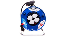 Przedłużacz Bębnowy Garant 25M 4X230v H05vv-F 3G1,5 1218054