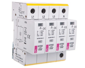 Ogranicznik przepięć typ T2 (C) ETITEC C T2 275/20 4+0 do instalacji mieszkaniowych TN-S 002440395