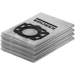 K&#xE4;rcher 2.863-355.0 Home &amp; Garden Fleece Filter Bags 4 pcs Tear-Resistant