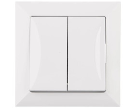 OPAL Łącznik świecznikowy z podświetleniem biały WP-2 Op/S