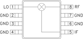 DBL-BAL Mixer SMT, 0.7 - 2.0 GHz