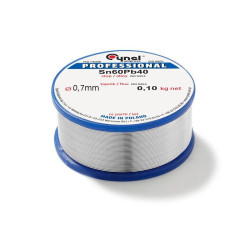 Spoiwo LC60 SW26 0,7mm 0,1kg Cyna lutownicza do lutowania Cynel Polska