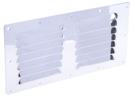 Panel stelażowy Panel z żaluzjami do szafy RACK RS PRO 230 x 115 x 0.7mm