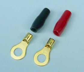 KOŃC.OCZKOWA ZŁOCONA M6/6mm2