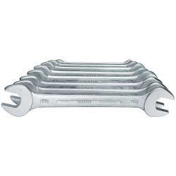 Gedore 6077380 Double open-end Spanner Set 8 Pieces 6-22 mm