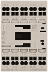 Stycznik mocy DILM15-10(110V50HZ,120V60HZ)-PI 3P 380 V 400 V 7.5 kW 1Z 110 V 50 Hz 120 V 60 Hz AC Push-In 199250