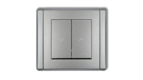 Flexi Łącznik Żaluzjowy Srebrny Metalik 7Fwp-8