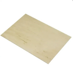4mm American Maple Veneered MDF 300mm x 200mm Sheet