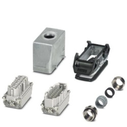 Zestaw łączników wtykowych HC-STA-B16PT-BWD-LT-M25-ELCAL 1416349