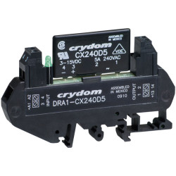 Crydom DRA1-MCXE380D5 SSR Module 380VAC 5A Max, 15-32VDC Control Voltage