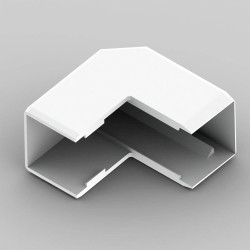 KOPOS 8626_HB Outside Corner 21x19mm White Rigid Lid Flam. Safe