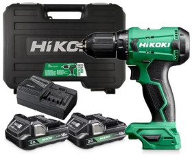 WIERTARKO-HIKOKI - zestaw WKRĘTARKA AKU. 18V + 2 x AKU 2,0Ah Li-ion BSL1820M + bit +walizka standardowa + ładowarka