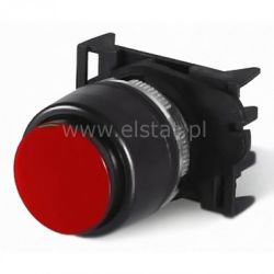 Przycisk sterowniczy chwilowy wysoki 22mm czerwony
