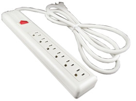 Przedłużacz 4.6m 6 gniazda Przedłużacz z gniazdami typ NEMA 5-15R 15A 120 V