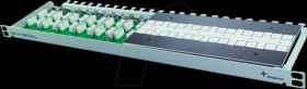 J00060A0072 19" 1/2 U multi-connection module Cat.7