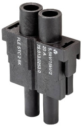 Wkładka modułowa 78.013.0253.0 Wieland Electric Łączna ilość styków 2 5 szt.