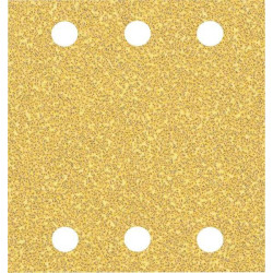 Bosch 2608901654 EXPERTC470 Sandpaper 40Grit 107x115mm with Hook and Loop 50Pack